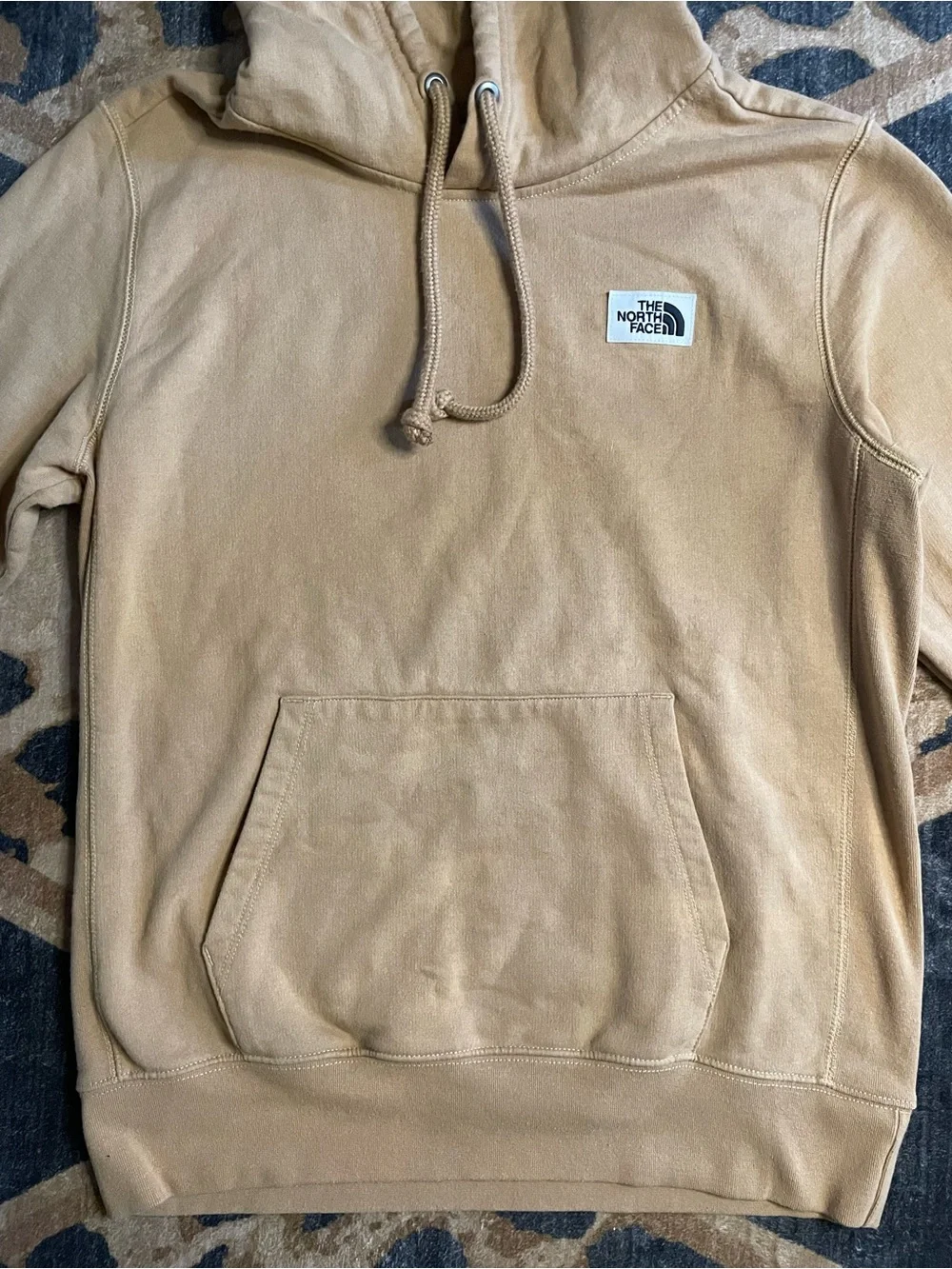 The North Face Men's Tan Crewneck Hoodie Sweatshirt